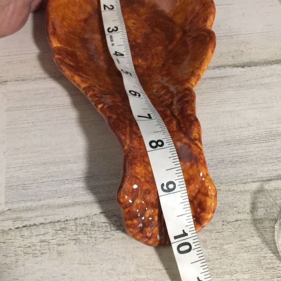 Ceramic spoon rest for kitchen - Picture 3 of 4